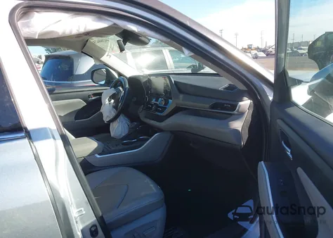 2021 Toyota Highlander Hybrid Xle from USA, damaged, VIN 5TDHBRCHXMS523418